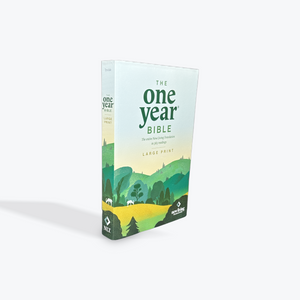NLT The One Year Bible Large Print Thinline Edition