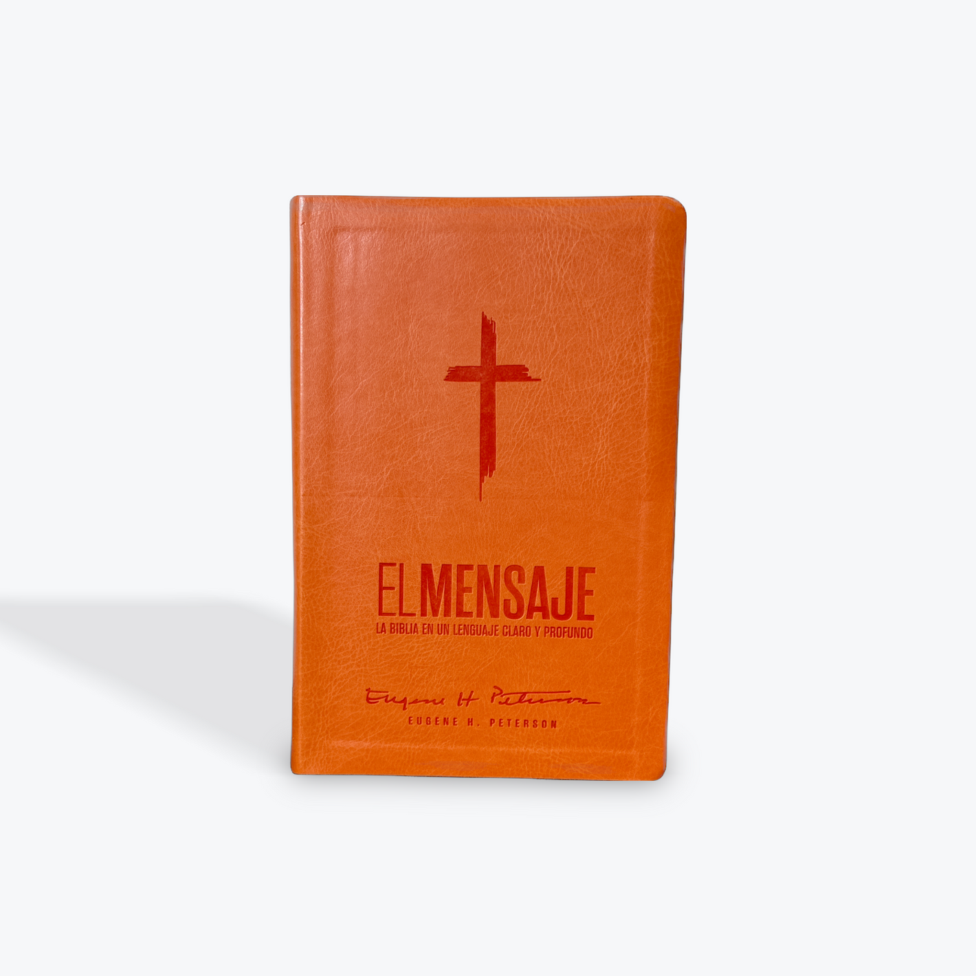 Biblia El Mensaje SentiPiel Naranja