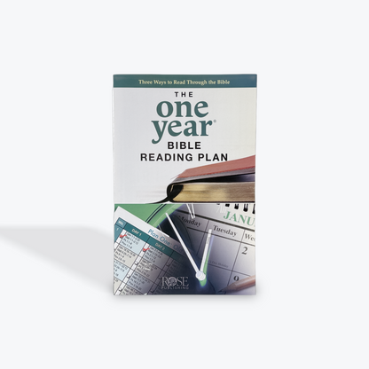 One-Year Bible Reading Plan Pamphlet Rose