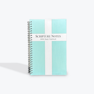 Scripture Notes Bible Study Notebook - Teal