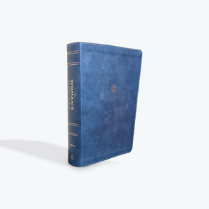 NIV The Woman's Study Bible Blue with Index Full-Color, Red Letter: Receiving God's Truth for Balance, Hope, and Transformation