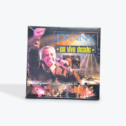 CD Danny Berrios 25 Años De Ministerio En Vivo (Dos Discos)