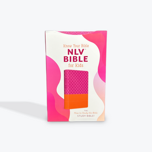 NLV Know Your Bible for Kids [Pink & Orange Scallops]