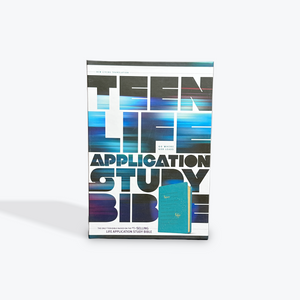 NLT Teen Life Application Study Bible Teal LeatherLike