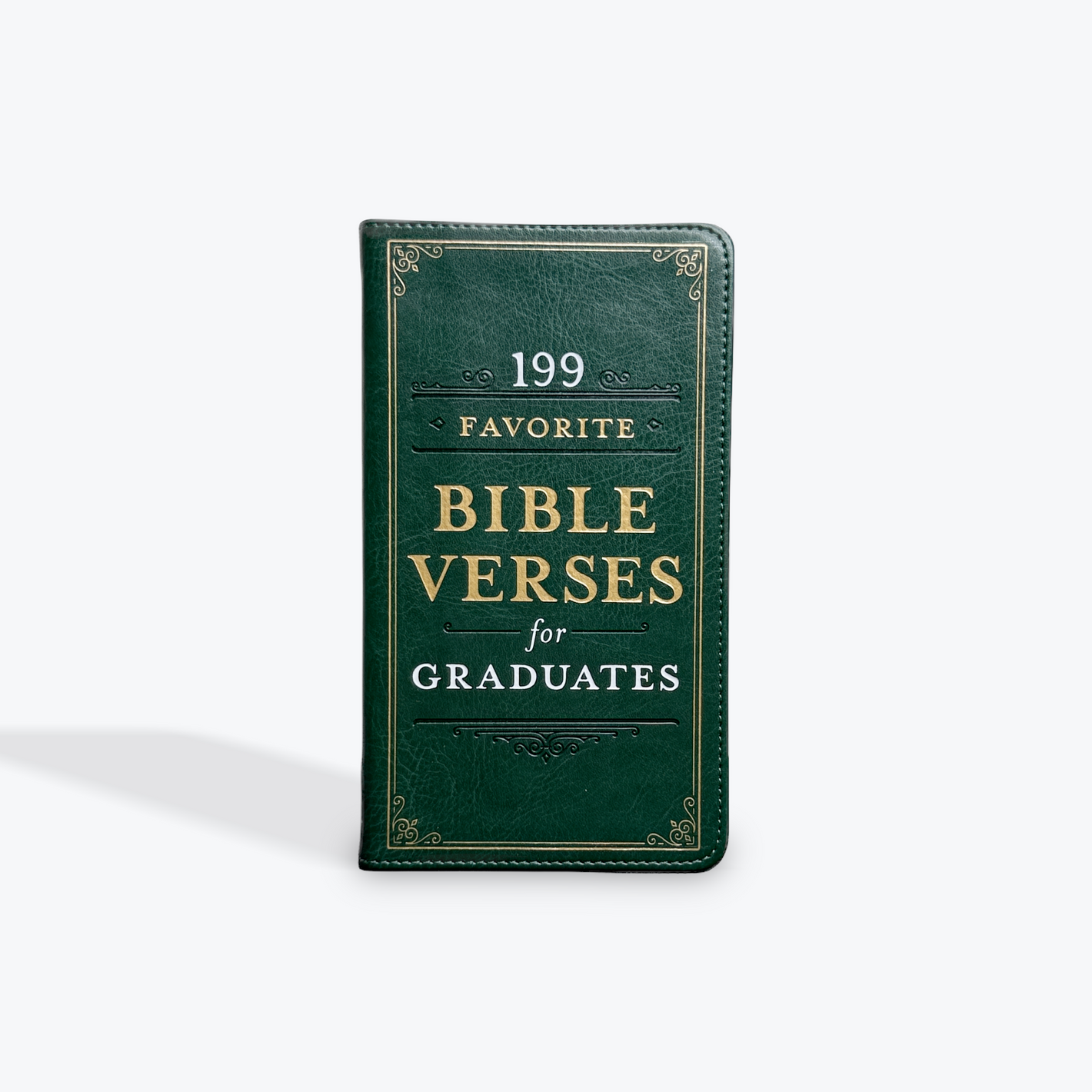 199 Favorite Bible Verses for Graduates Green Faux Leather Gift Book
