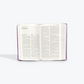 NKJV Personal Size Large Print End-of-Verse Reference Bible Purple Leathersoft