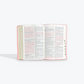 KJV Pink Faux Leather Giant Print Full-size Bible with Thumb-index