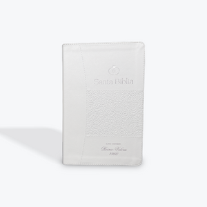 RVR1960 Biblia de Bodas Letra Grande 12 Puntos Canto de Plata con Indice Incluye Caja de Recuerdo