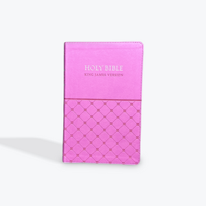 KJV Pink Faux Leather Gift Edition Bible