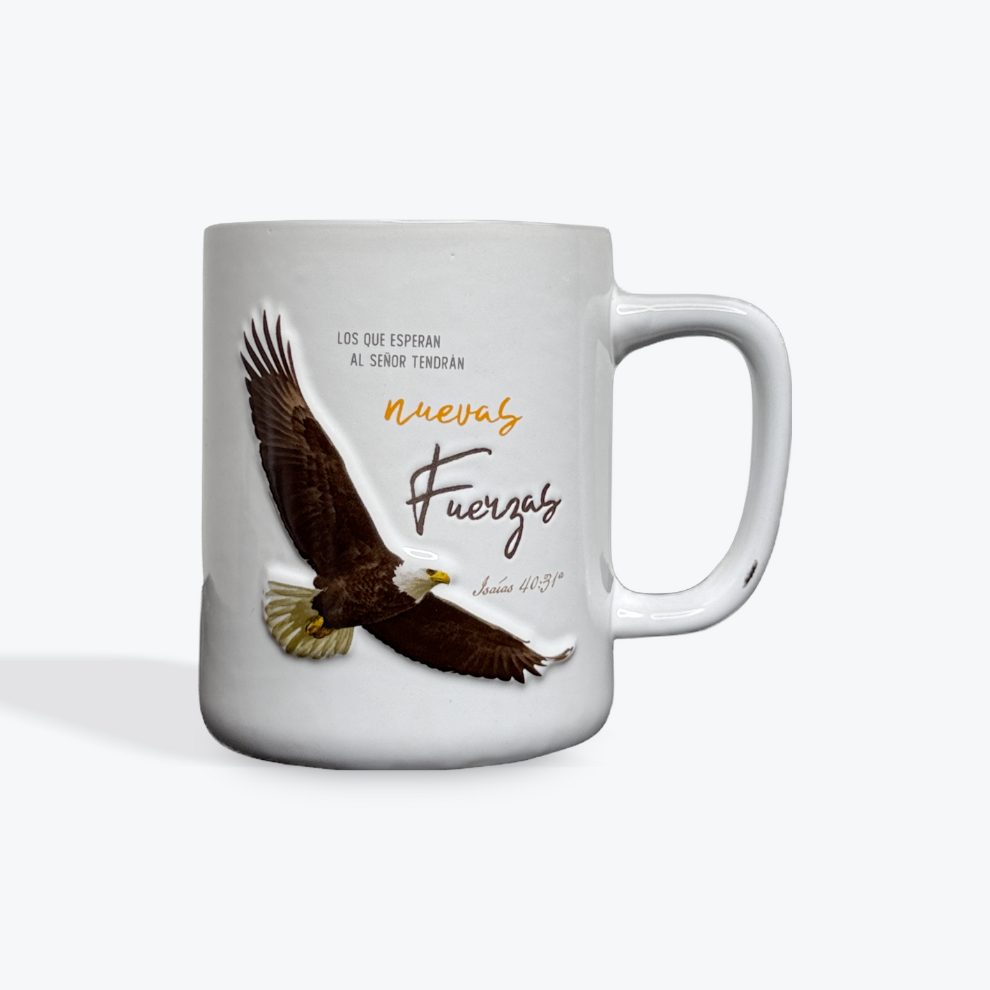 Taza de Ceramica Coleccion Prominencia Modelo: Nuevas Fuerzas, Aguila 23oz