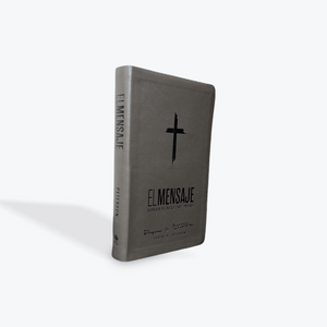Biblia El Mensaje (SentiPiel, Gris): La Biblia en un lenguaje claro y profundo (Spanish Edition)