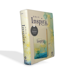 NTV Biblia Inspira con Filament, LeatherLike, Gold