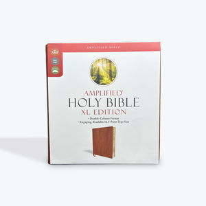 Amplified Holy Bible, XL Edition, Leathersoft, Brown Imitation Leather