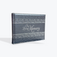 In Loving Memory Charcoal Guest Book