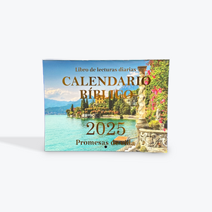 Calendario Biblico 2025 en Español - Caja de 80 Unidades