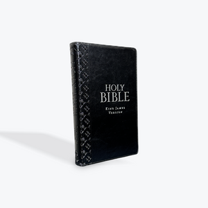 KJV Black Faux Leather Deluxe Gift Bible with Index