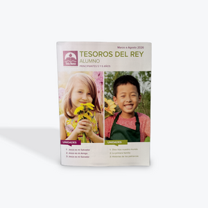 Tesoros del Rey, Alumno (Principiantes 5 y 6 años) Mar 2026 a Ago 2026
