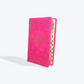 KJV Pink Faux Leather Deluxe Gift Bible with Thumb Index