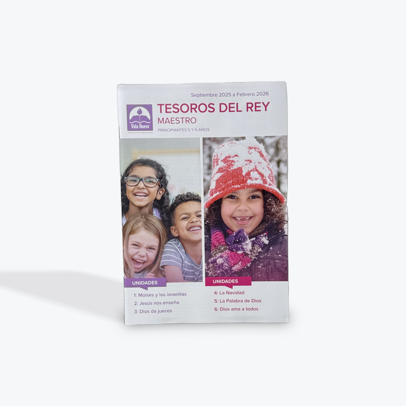 Tesoros del Rey, Maestro (Principiantes 5 y 6 años) Sep 2025 a Feb 2025 - Incluye Ayuda Visual