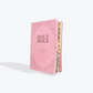 KJV Pink Faux Leather Giant Print Full-size Bible with Thumb-index