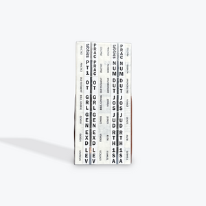 Bible Indexing Tabs Large Print Silver Edged