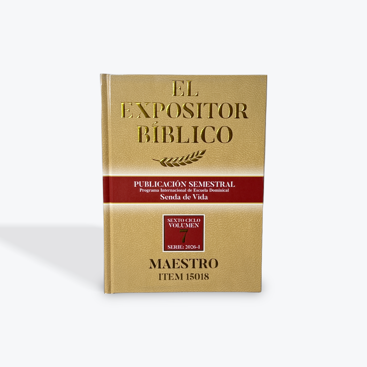 15018 Expositor Maestro Tela (Tapa Dura) 1-2026