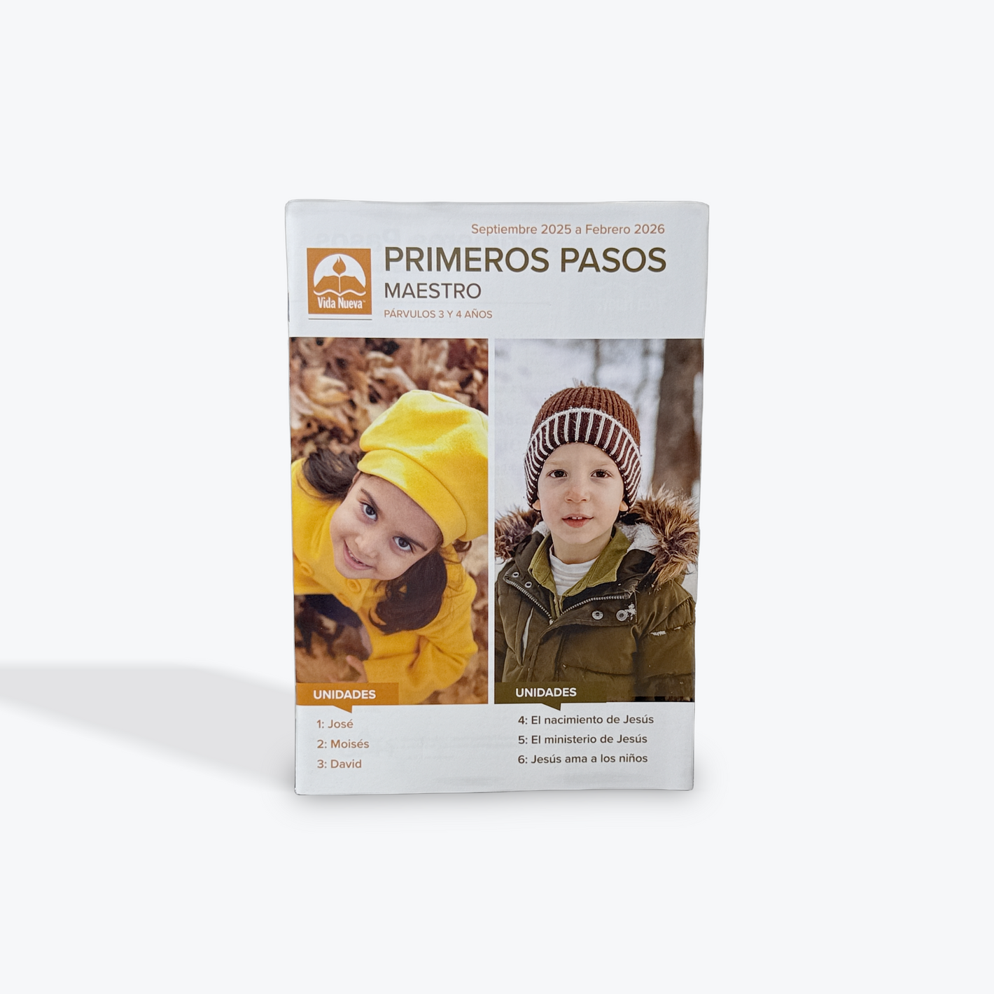 Primeros Pasos, Maestro (Parvulos 3 y 4 años) Sep 2025 a Febrero 2026 - Incluye Ayuda Visual