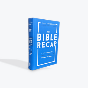 The Bible Recap: A One-Year Guide to Reading and Understanding the Entire Bible Hardcover by Tara-Leigh Cobble