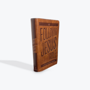 ESV Following Jesus Bible TruTone Brown LeatherSoft