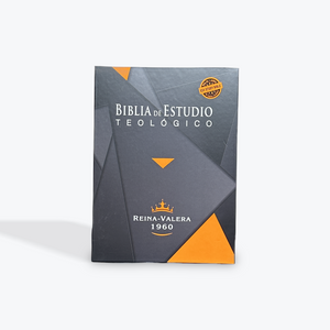 RVR60 Biblia de Estudio Teologico Tapa PU Negra con Indice