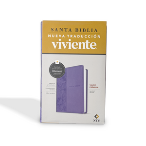 NTV Biblia valor prémium con Filament, LeatherLike, Purple