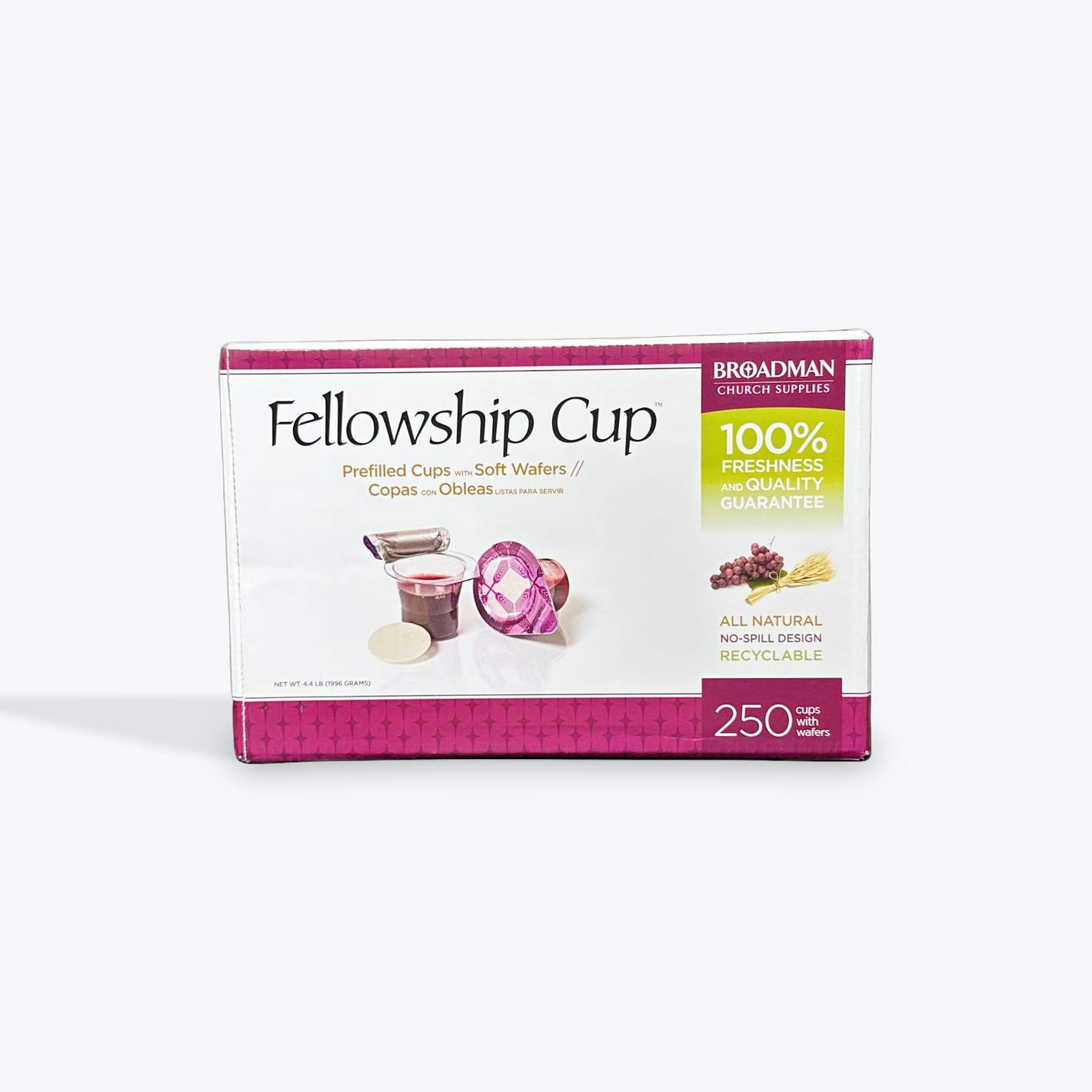 Copas de comunión precargadas Fellowship Cup, caja de 250 