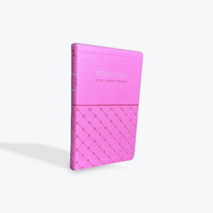 KJV Pink Faux Leather Gift Edition Bible