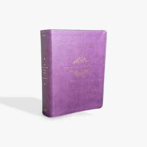 KJV Life Application Study Bible, Third Edition, Large Print Purple LeatherLike with Index