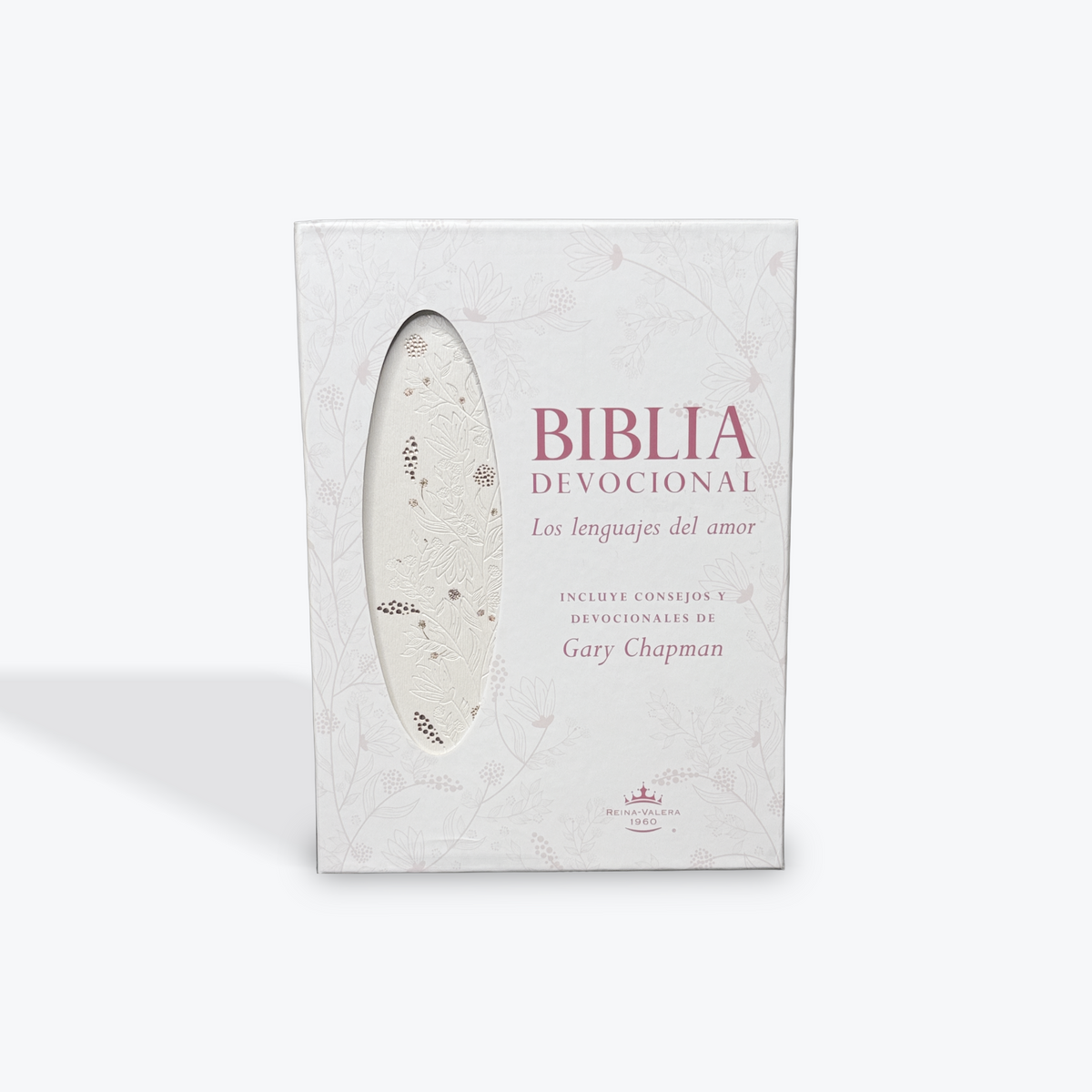RVR60 Biblia Devocional Los Lenguajes del Amor por Gary Chapman Oro Rosa