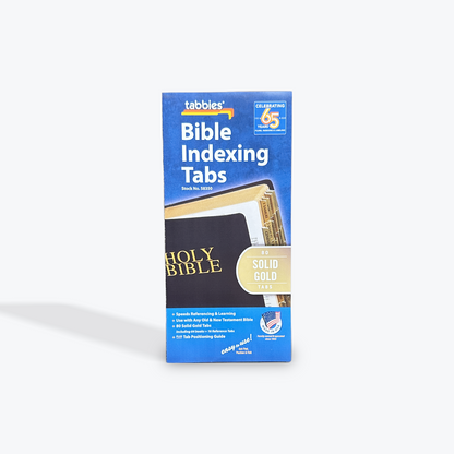 Bible Indexing Tabs Solid Gold Edged