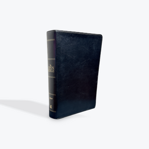 NIV The Open Bible Complete Reference System Black Leathersoft with Index