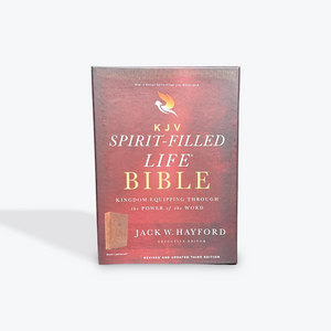 KJV Spirit Filled Life Bible Brown Leathersoft