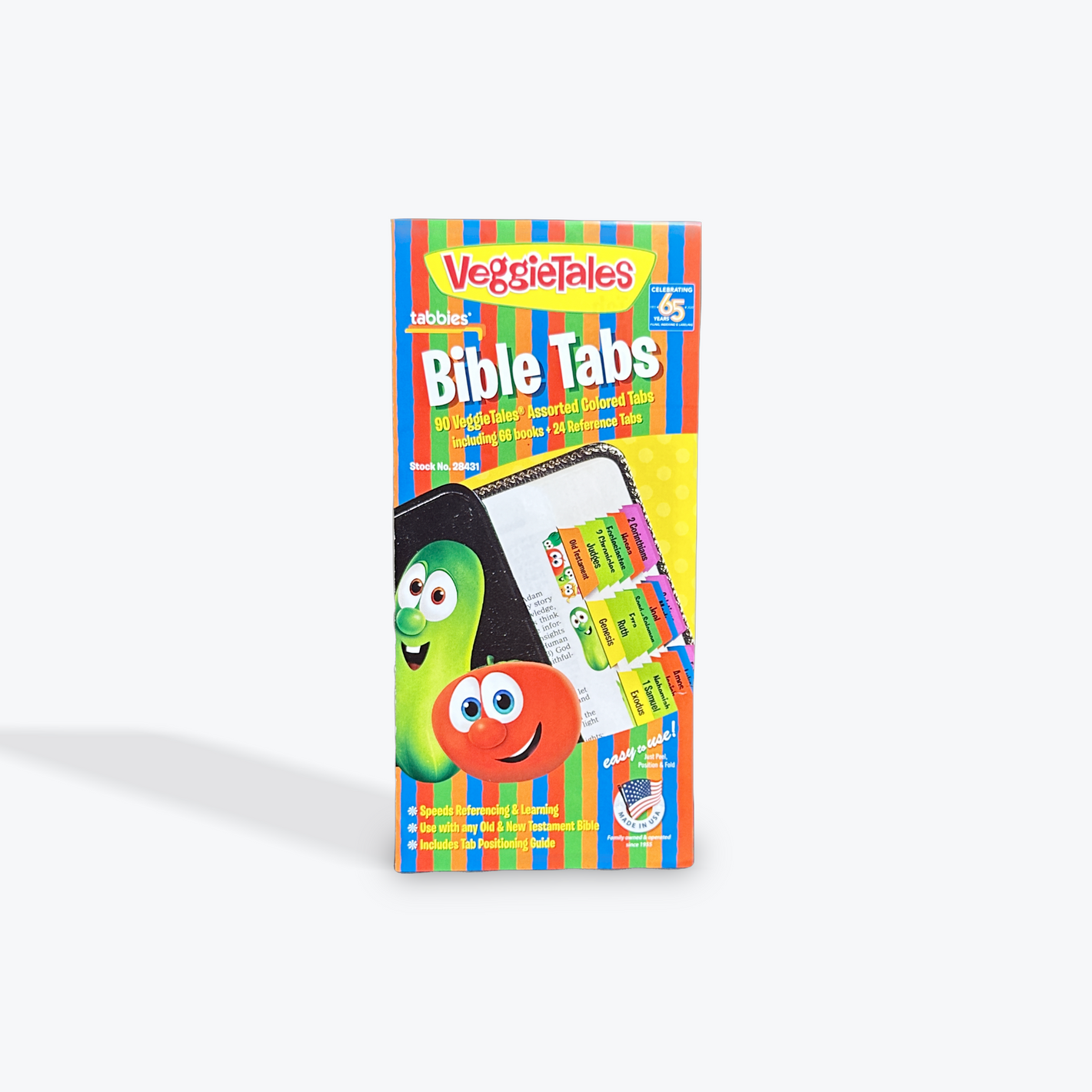 Bible Indexing Tabs VeggieTales