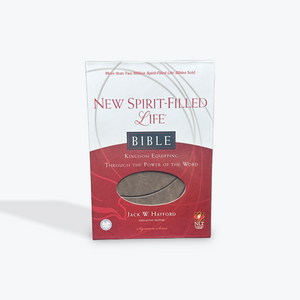 NLT New Spirit-Filled Life Bible, Rich Stone Leathersoft w/ Index (OUT OF PRINT EDITION, LIMITED QUANTITIES AVAILABLE)