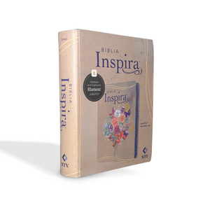 NTV Biblia Inspira con Filament, LeatherLike, Pink Watercolor